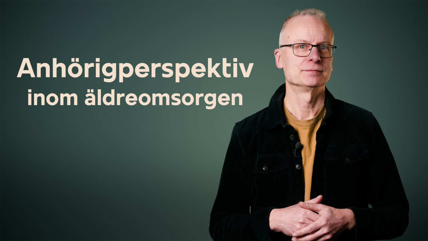 Inom Anhörigperspektiv inom äldreomsorgen - Utbildning online